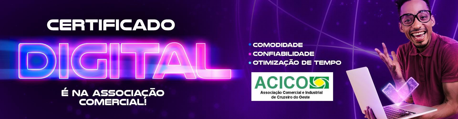 Certificado Digital é na Associação Comercial!